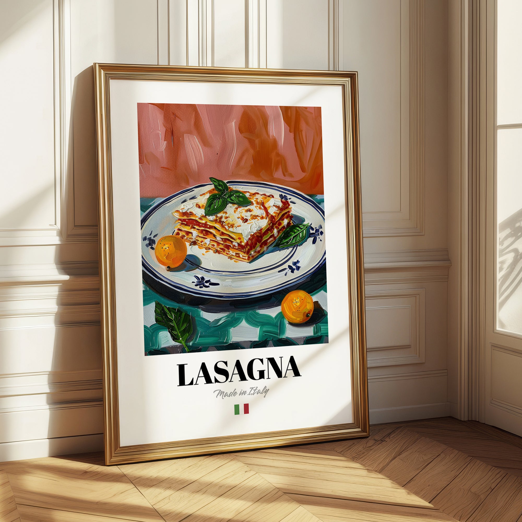 Lasagna – Italian Pasta, Trattoria Still Life