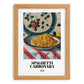 Spaghetti Carbonara – Italian Pasta, Restaurant Still Life, set in oak frame
