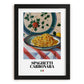 Spaghetti Carbonara – Italian Pasta, Restaurant Still Life, in sleek black frame