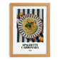 Spaghetti Carbonara – Italian Pasta, Trattoria Wall Decor, set in oak frame
