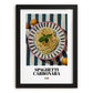 Spaghetti Carbonara – Italian Pasta, Trattoria Wall Decor, in sleek black frame