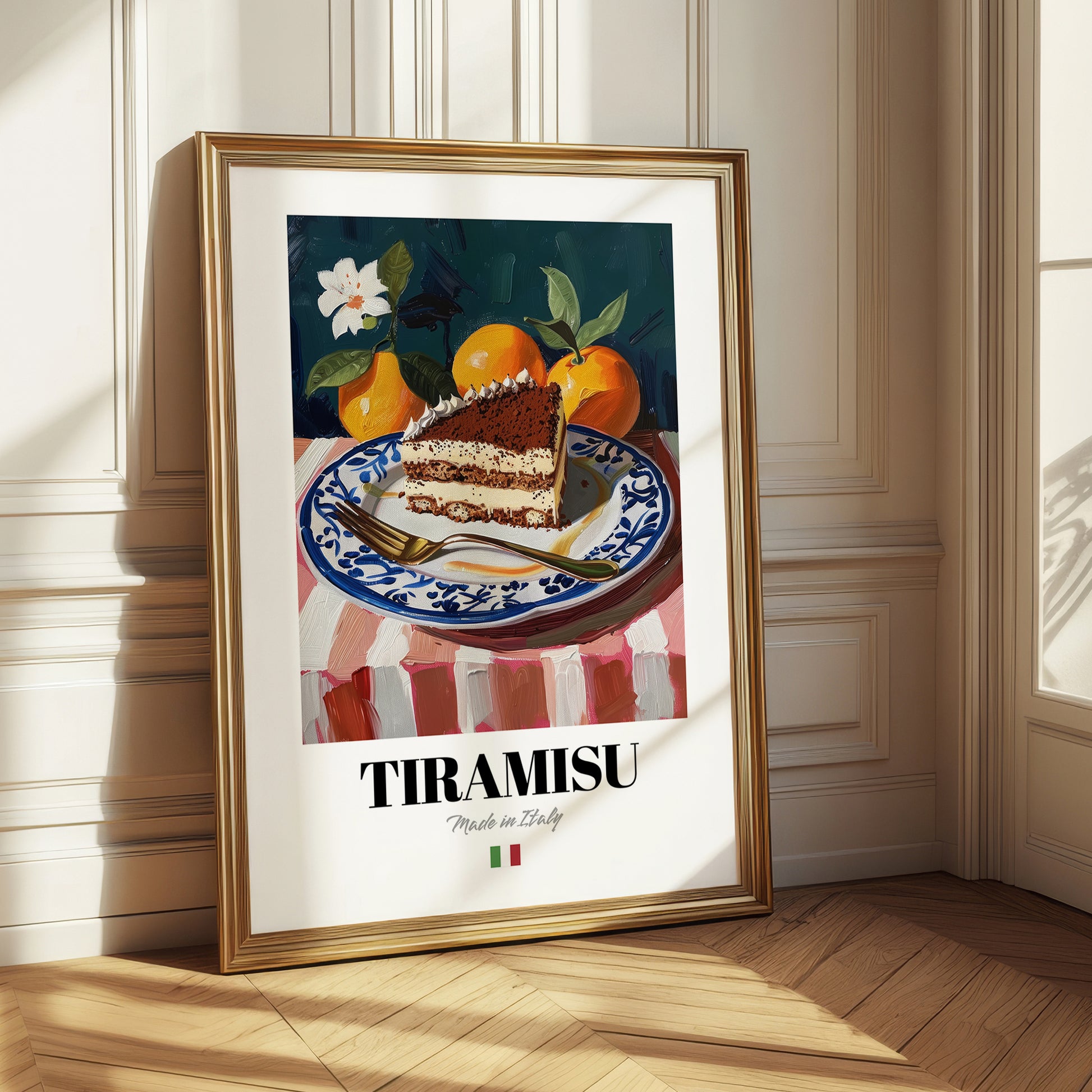 Tiramisu – Italian Dessert Dish, Tavern Wall Art