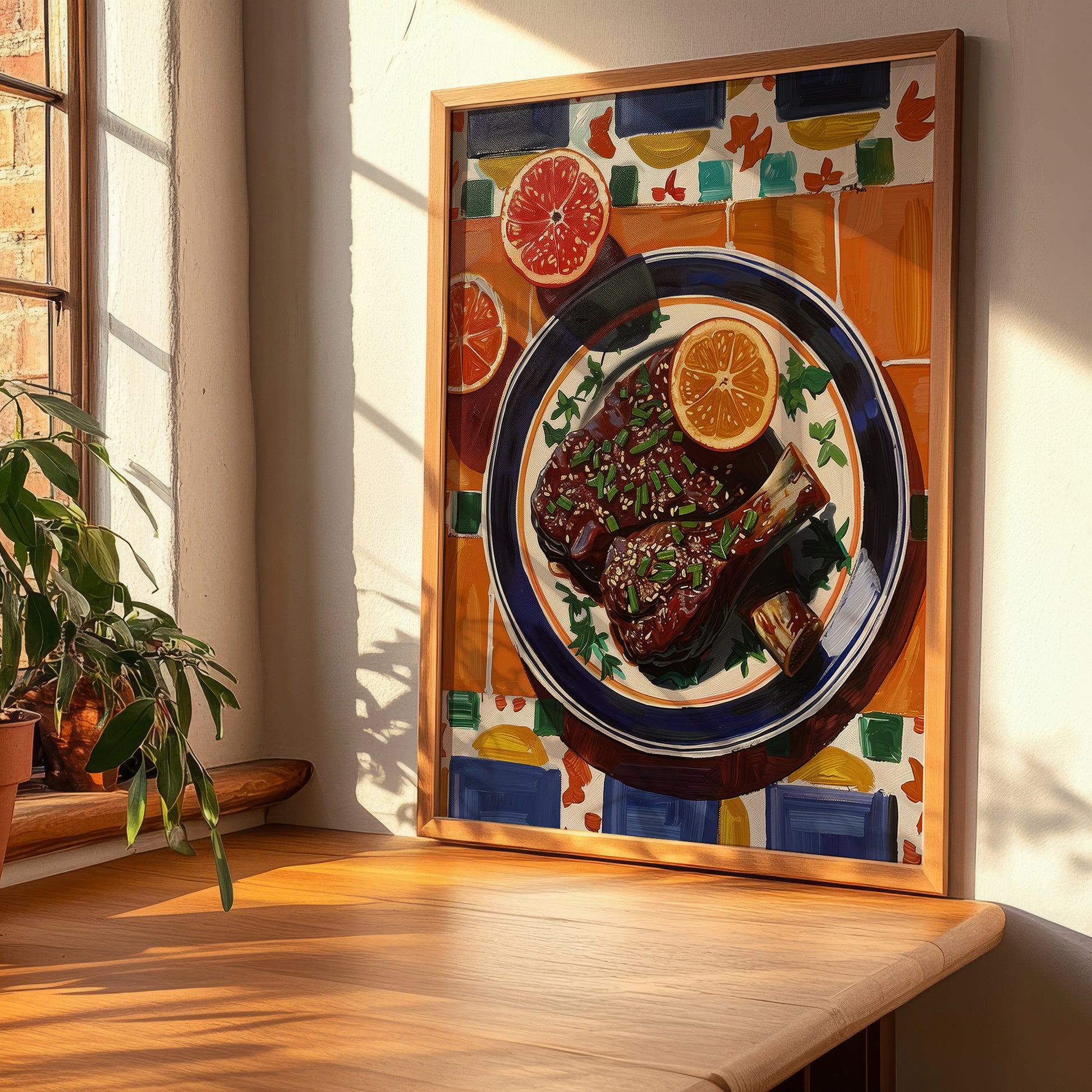 Ossobuco – Italian Stew Dish, Tavern Art, clean layout with no caption