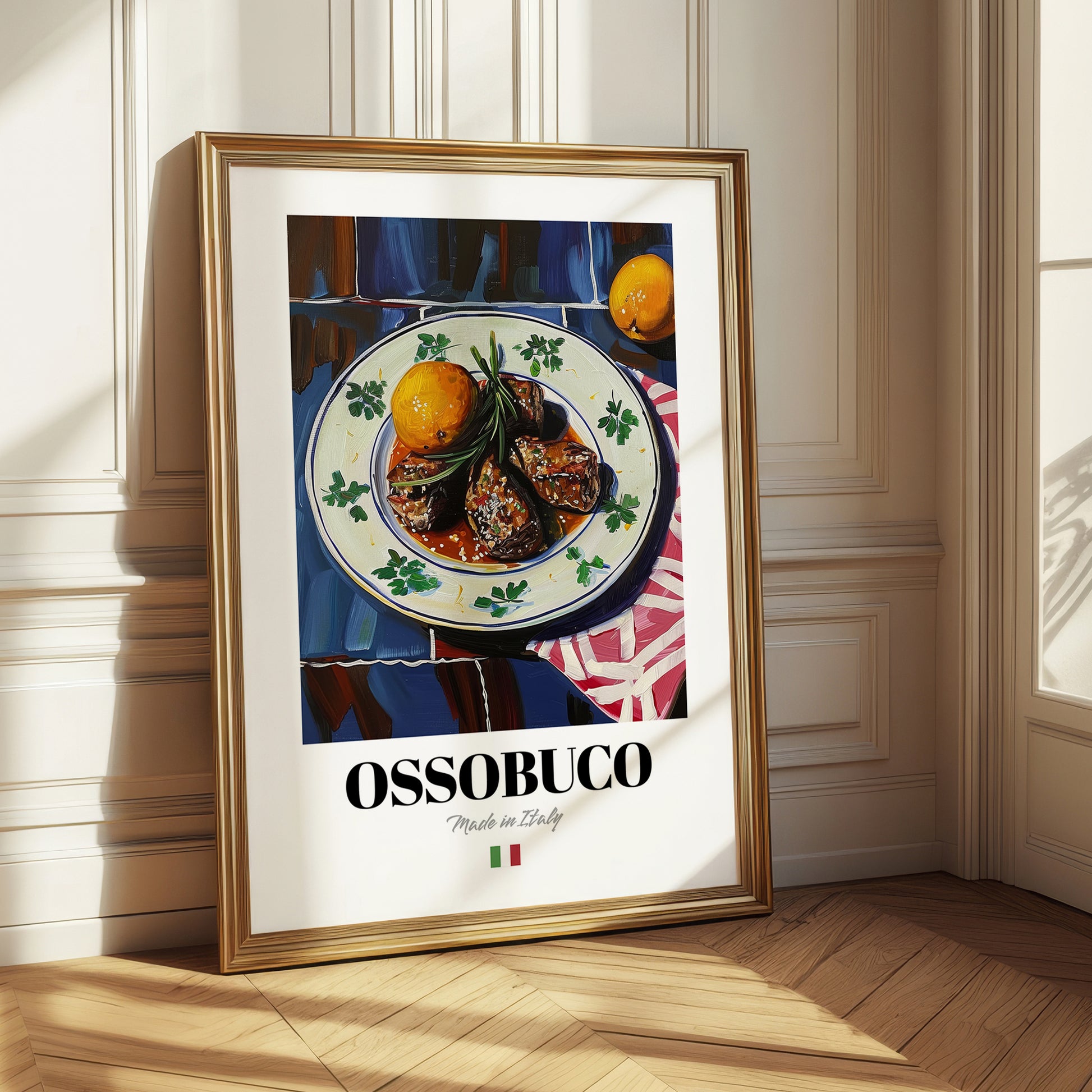 Ossobuco – Italian Stew Dish, Restaurant Painting