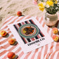 Ossobuco – Italian Stew Dish, Restaurant Poster, unframed on coastal sand