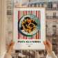 Pasta alla Norma – Italian Pasta, Ristorante Poster, styled in a charming Paris street view