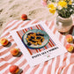 Pasta alla Norma – Italian Pasta, Ristorante Poster, unframed on coastal sand