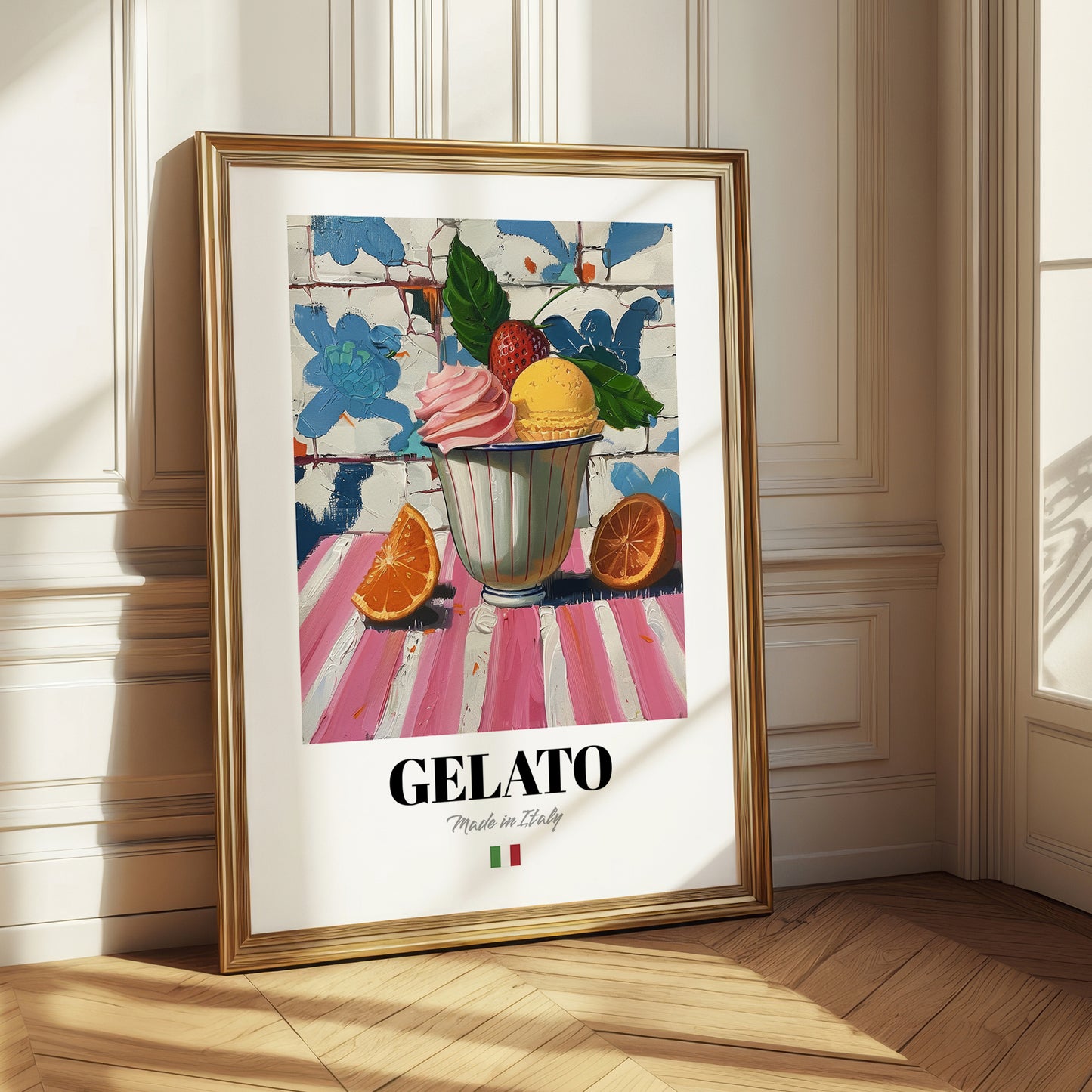 Gelato – Italian Ice Cream Gelato, Gelateria Still Life