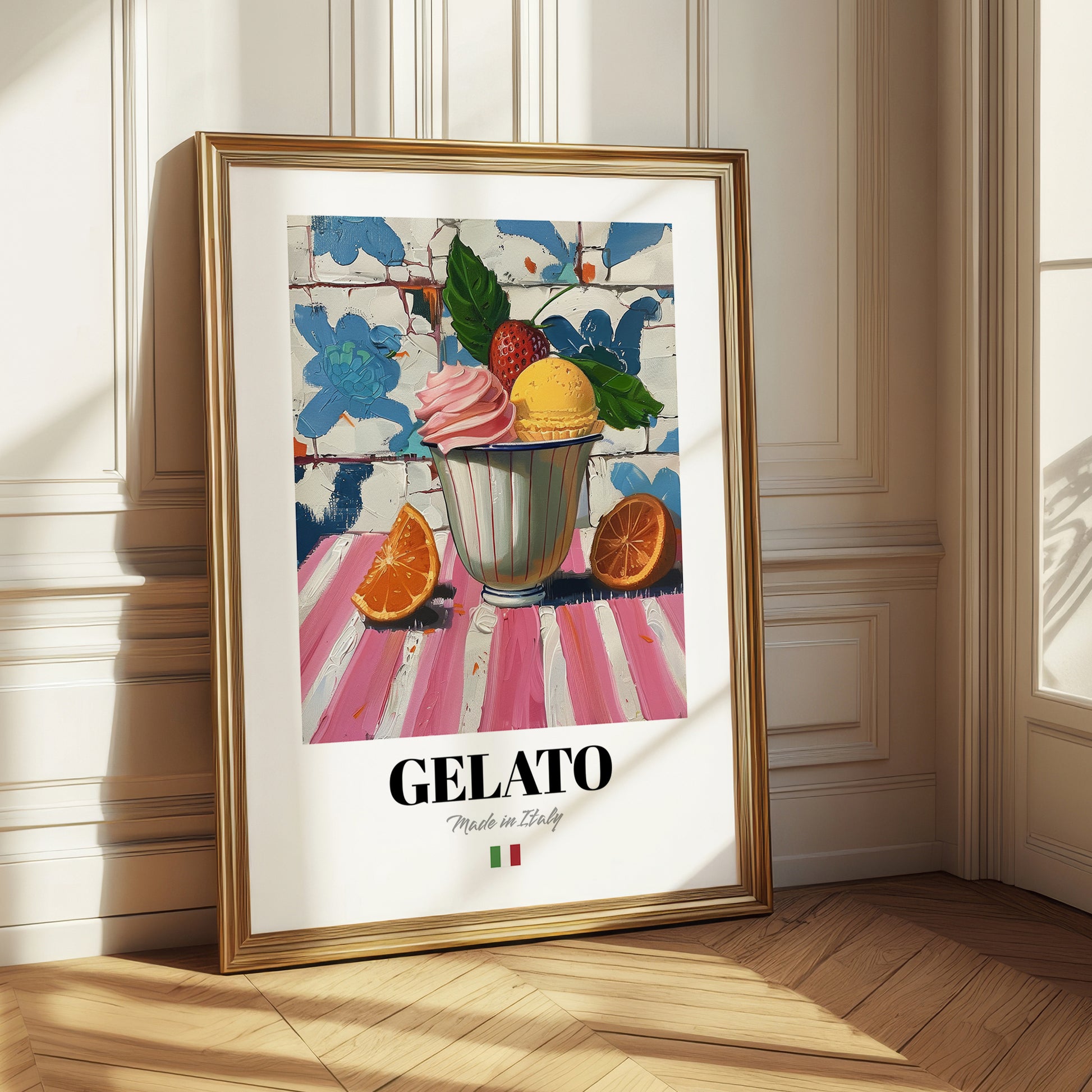 Gelato – Italian Ice Cream Gelato, Gelateria Still Life