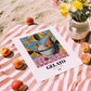 Gelato – Italian Ice Cream Gelato, Gelateria Art, unframed on coastal sand