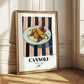 Cannoli – Italian Dessert Dish, Café Poster