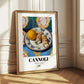 Cannoli – Italian Dessert Dish, Bistro Print