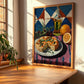 Focaccia – Italian Bread Dish, Tavern Poster, clean layout with no caption