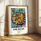 Focaccia – Italian Bread Dish, Café Poster