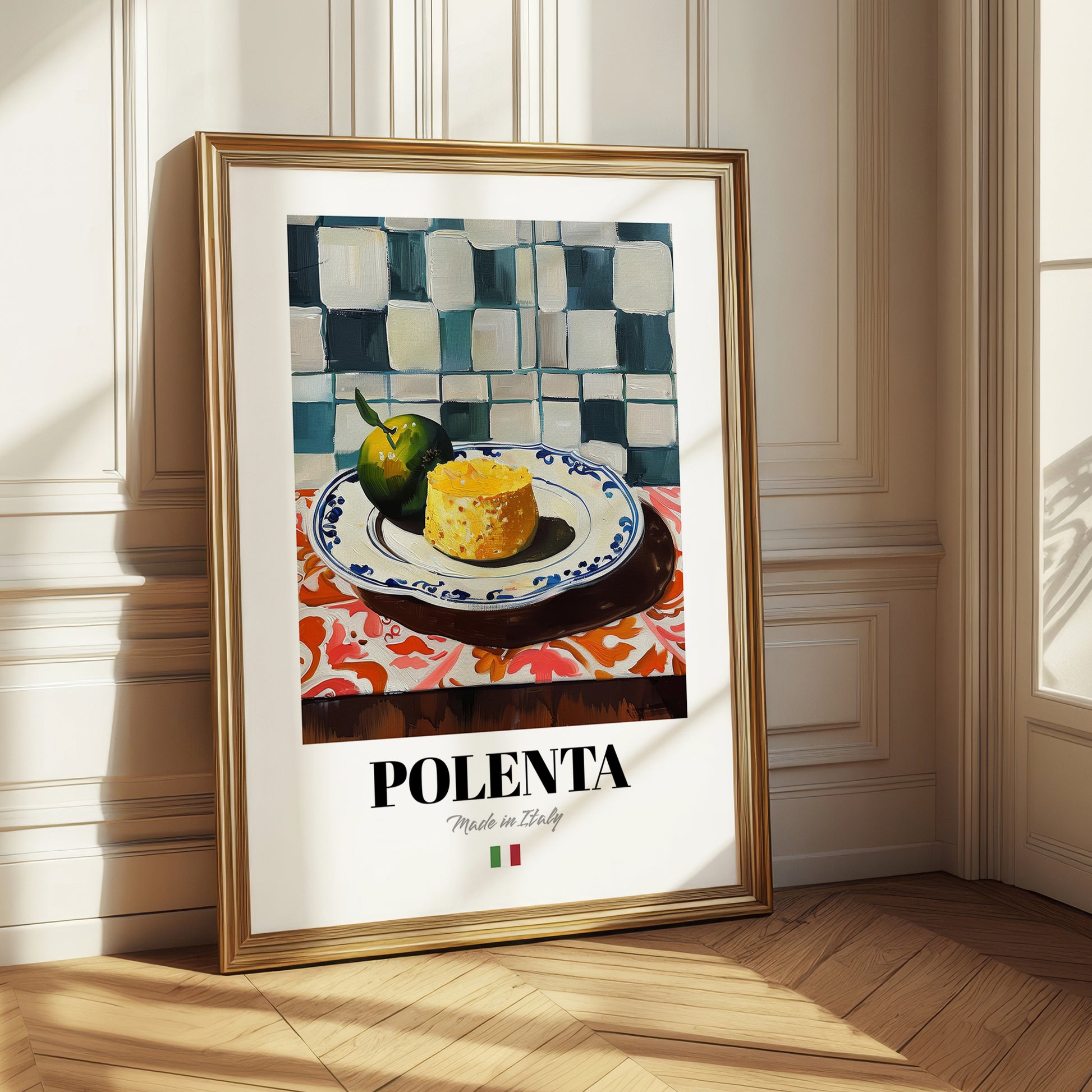 Polenta – Italian Dish, Café Poster