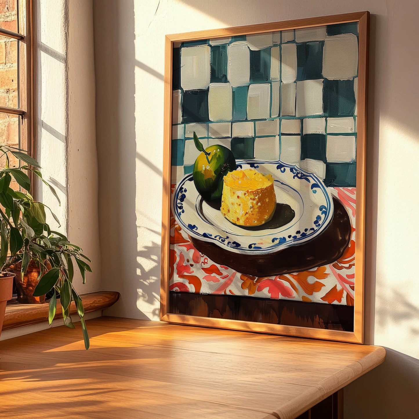 Polenta – Italian Dish, Café Poster, clean layout with no caption