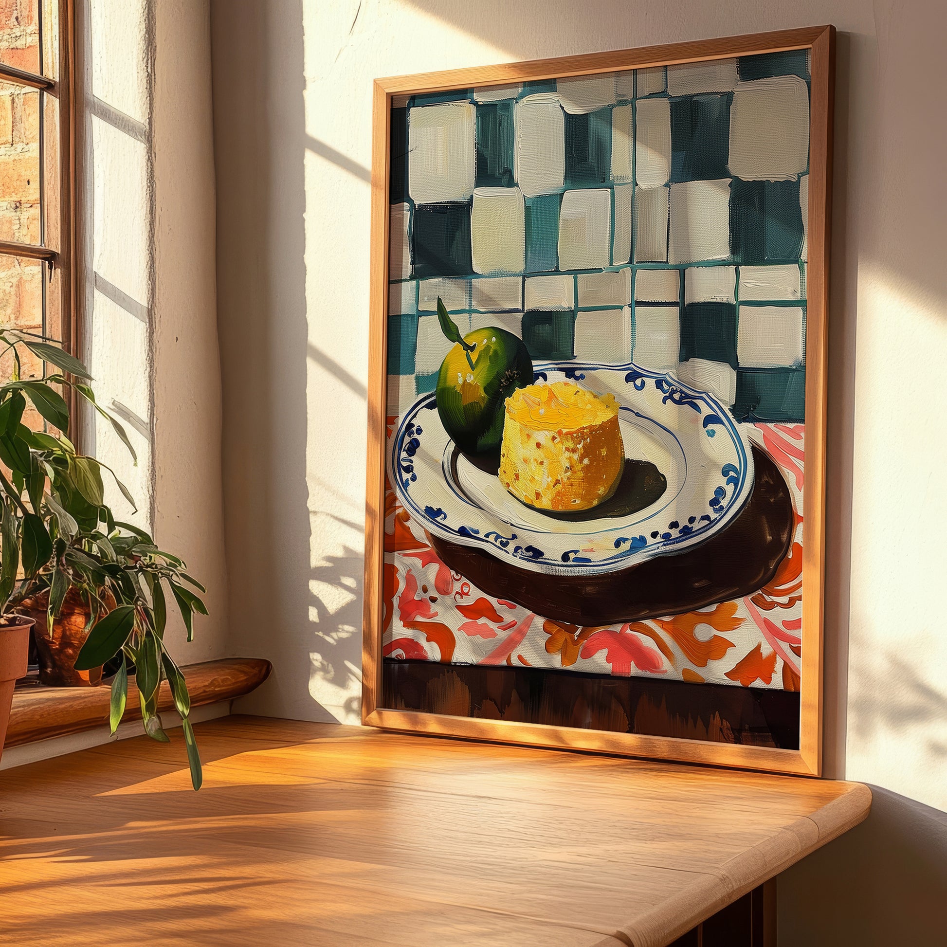 Polenta – Italian Dish, Café Poster, clean layout with no caption