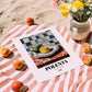 Polenta – Italian Dish, Café Poster, unframed on coastal sand