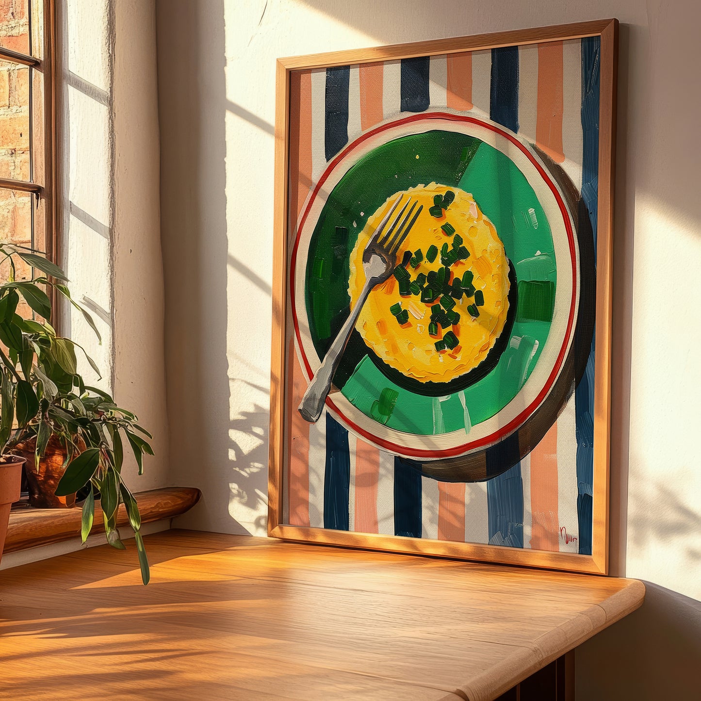 Polenta – Italian Dish, Restaurant Poster, clean layout with no caption