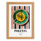 Polenta – Italian Dish, Restaurant Poster, set in oak frame
