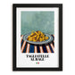Tagliatelle al Ragu – Italian Pasta, Ristorante Painting, in sleek black frame