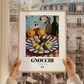 Gnocchi – Italian Pasta, Trattoria Wall Decor, styled in a charming Paris street view