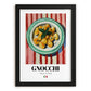 Gnocchi – Italian Pasta, Trattoria Still Life, in sleek black frame