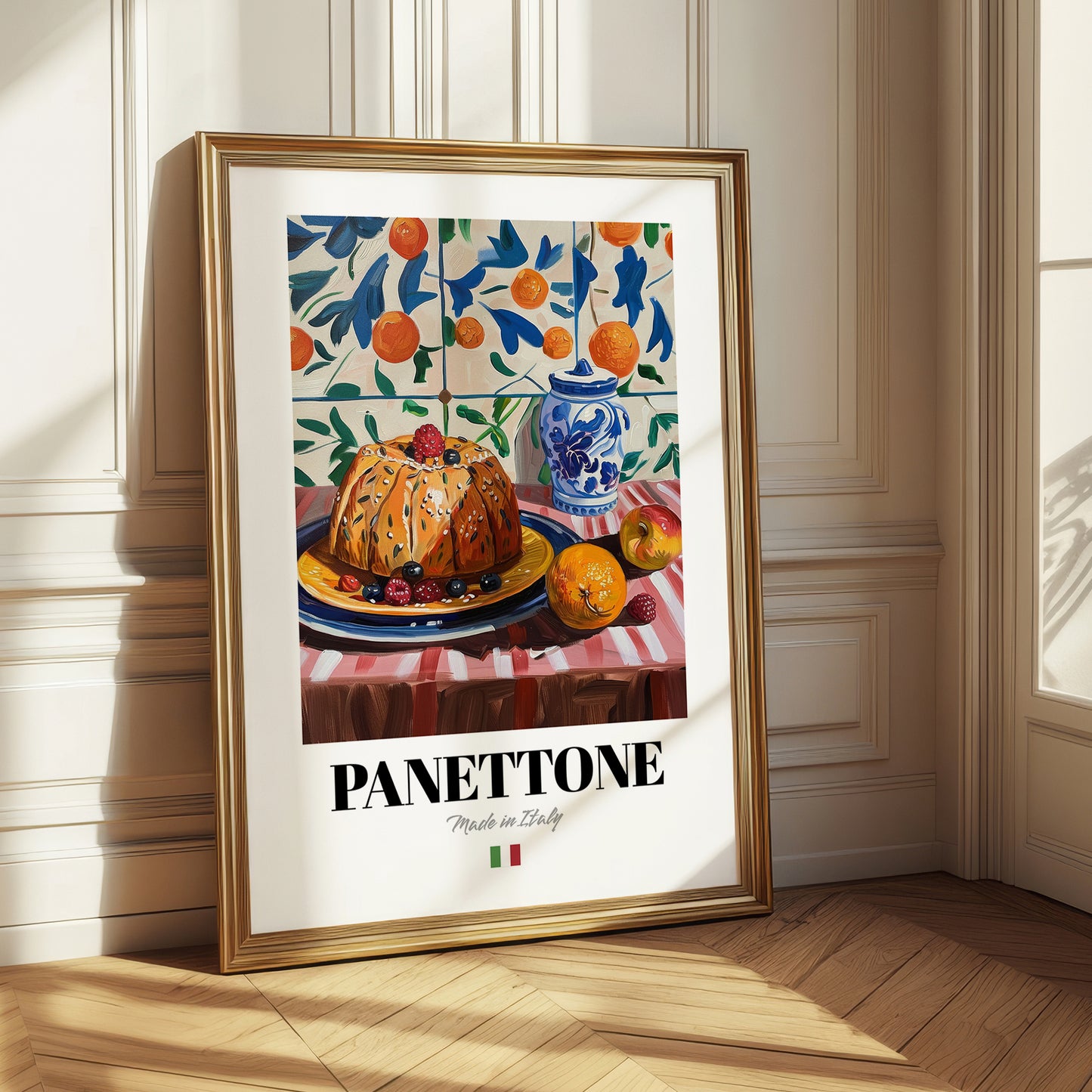Panettone – Italian Bread Dish, Restaurant Wall Art