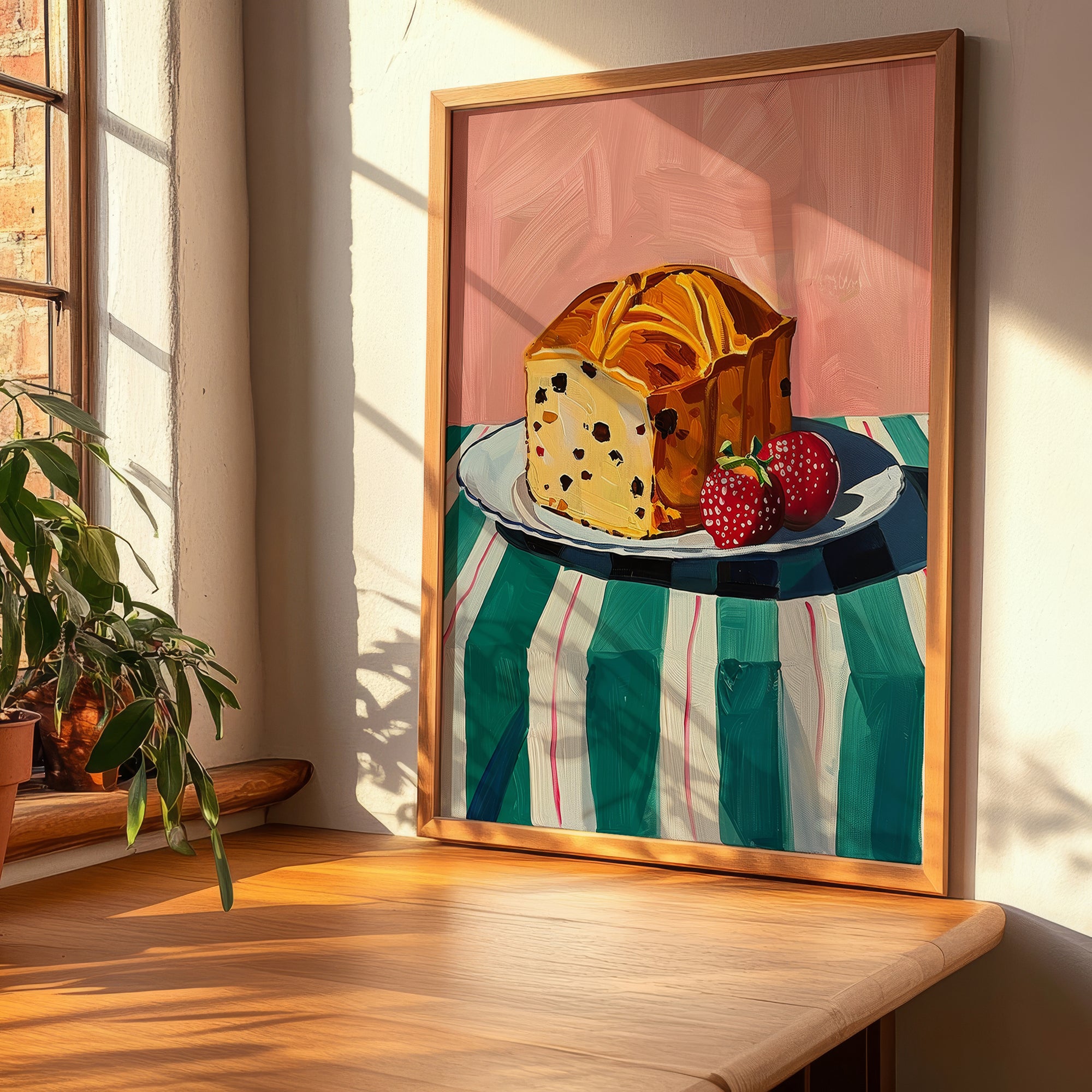 Panettone – Italian Bread Dish, Tavern Poster, clean layout with no caption