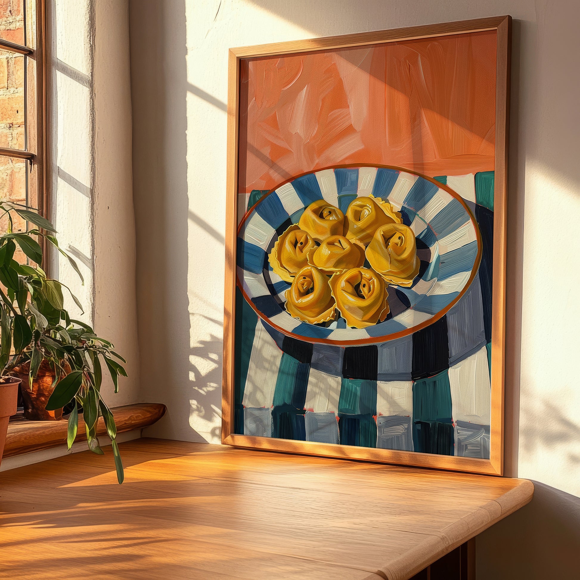 Tortellini – Italian Pasta, Trattoria Poster, clean layout with no caption