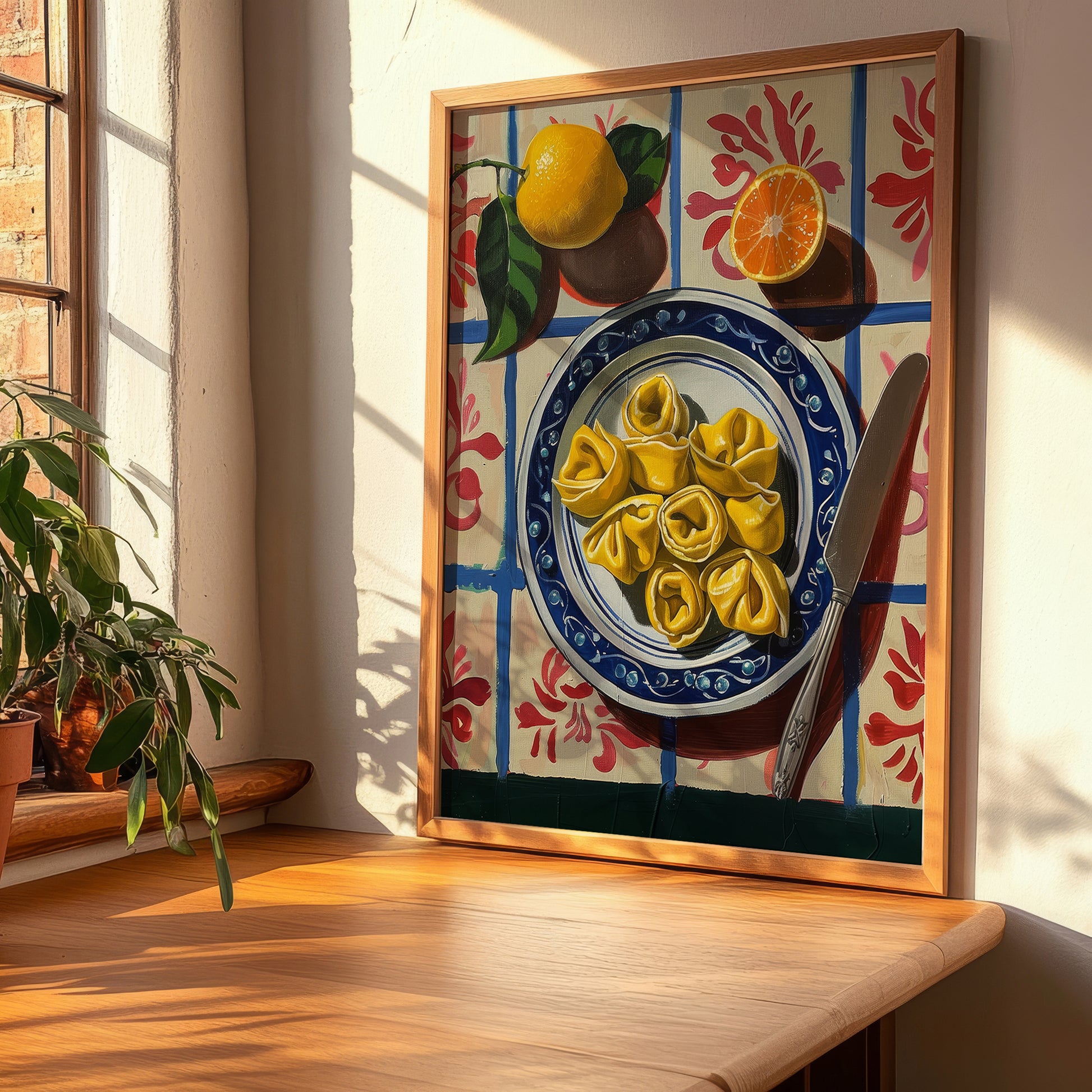 Tortellini – Italian Pasta, Ristorante Wall Art, clean layout with no caption
