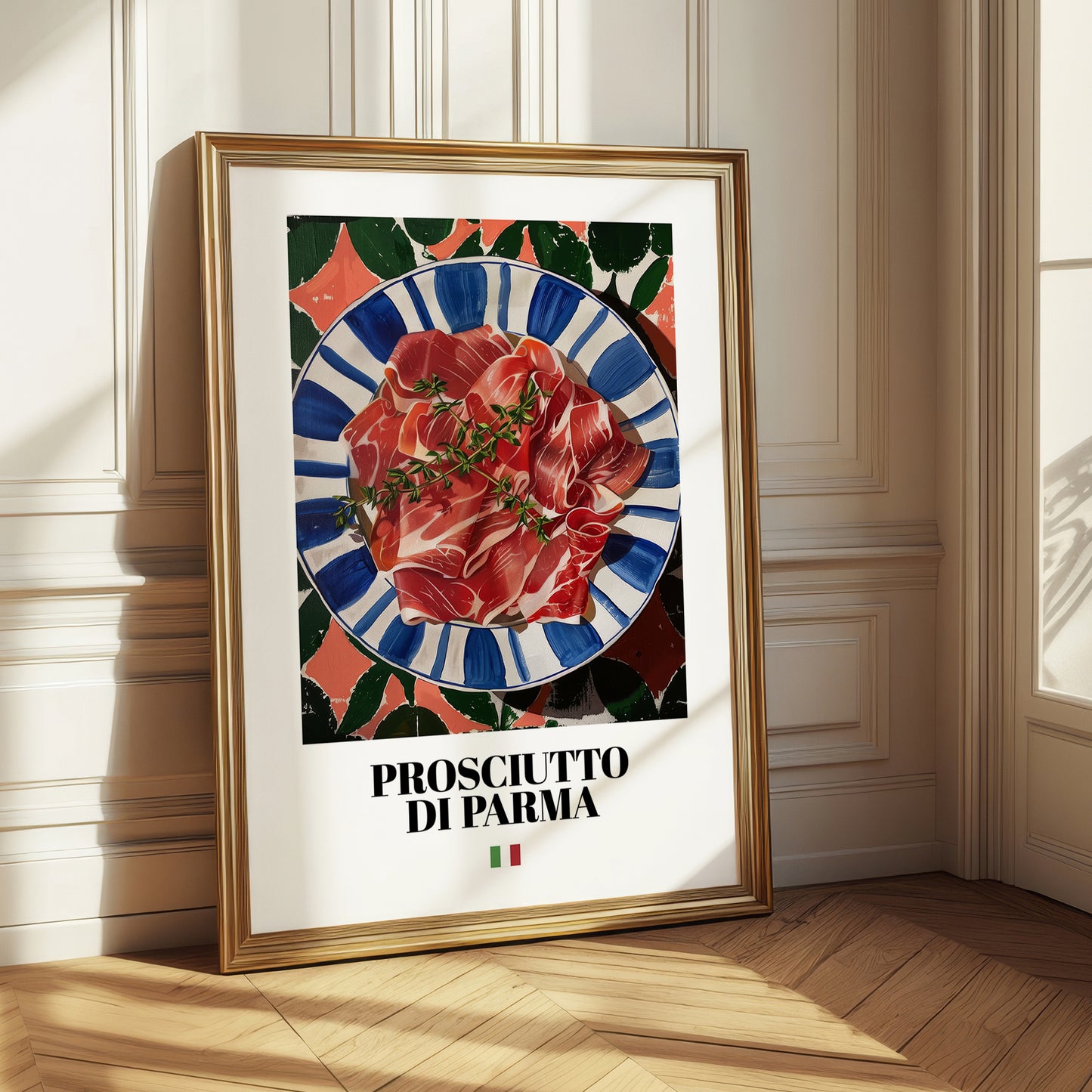 Prosciutto di Parma – Italian Meat Dish, Food Bar Poster
