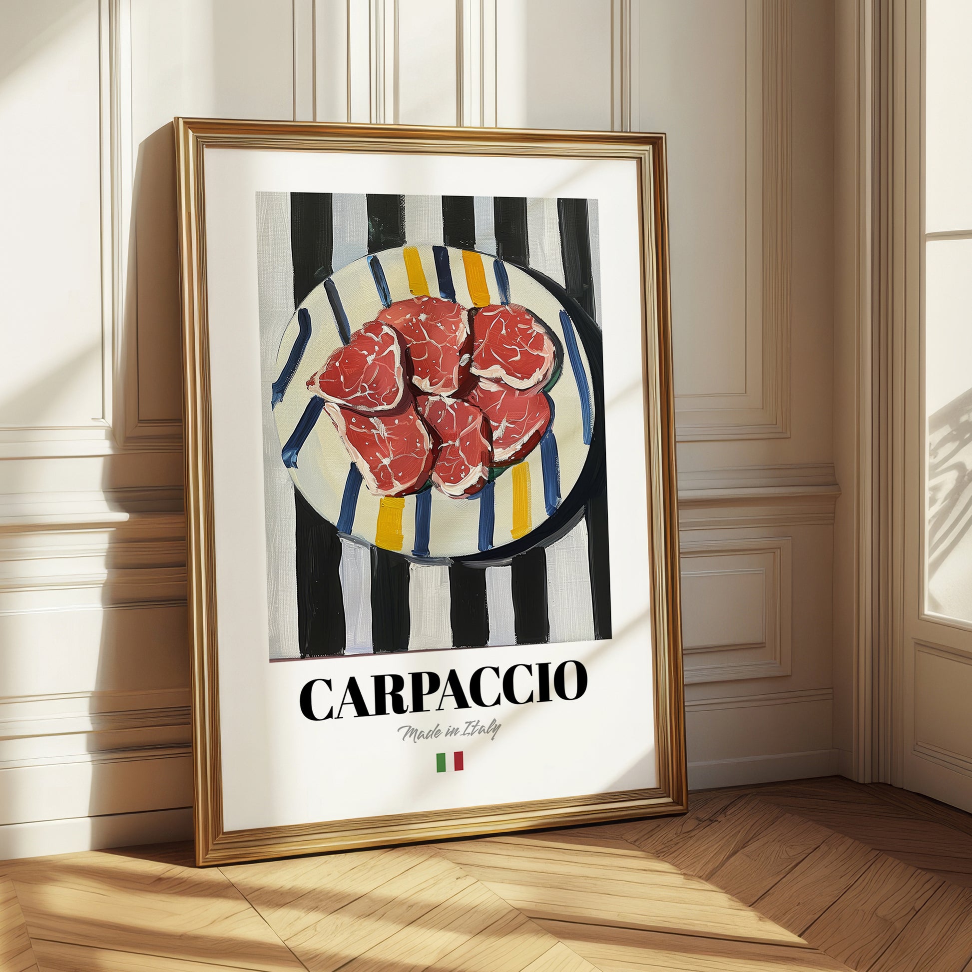Carpaccio – Italian Meat Dish, Restaurant Still Life