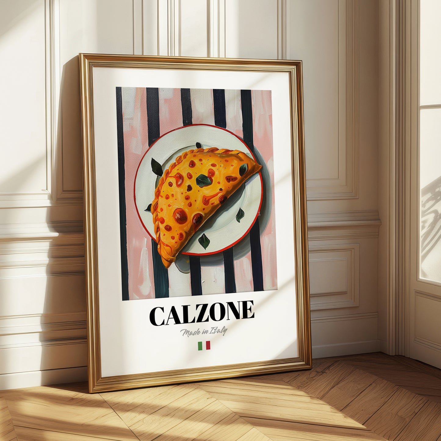 Calzone – Italian Pizza, Restaurant Poster
