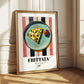 Frittata – Italian Snack Dish, Restaurant Poster