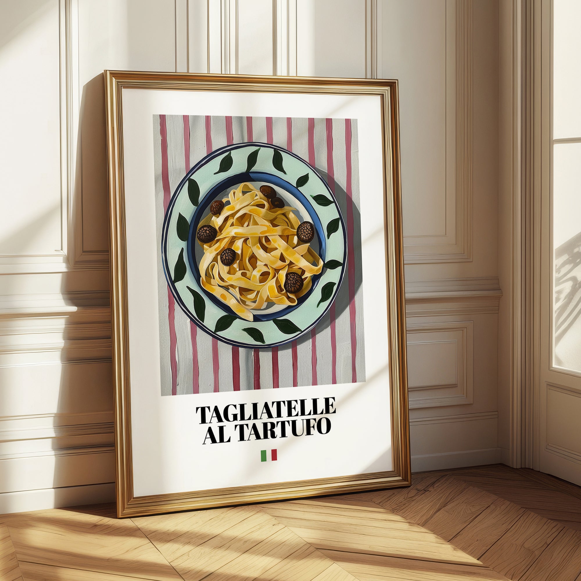 Tagliatelle al Tartufo – Italian Pasta, Osteria Poster