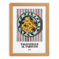 Tagliatelle al Tartufo – Italian Pasta, Osteria Poster, set in oak frame