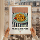 Pici Cacio e Pepe – Italian Pasta, Ristorante Poster, styled in a charming Paris street view
