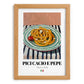 Pici Cacio e Pepe – Italian Pasta, Ristorante Poster, set in oak frame