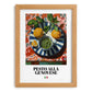 Pesto alla Genovese – Italian Pasta, Ristorante Illustration, set in oak frame
