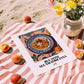 Bucatini all'Amatriciana – Italian Pasta, Trattoria Wall Art, unframed on coastal sand
