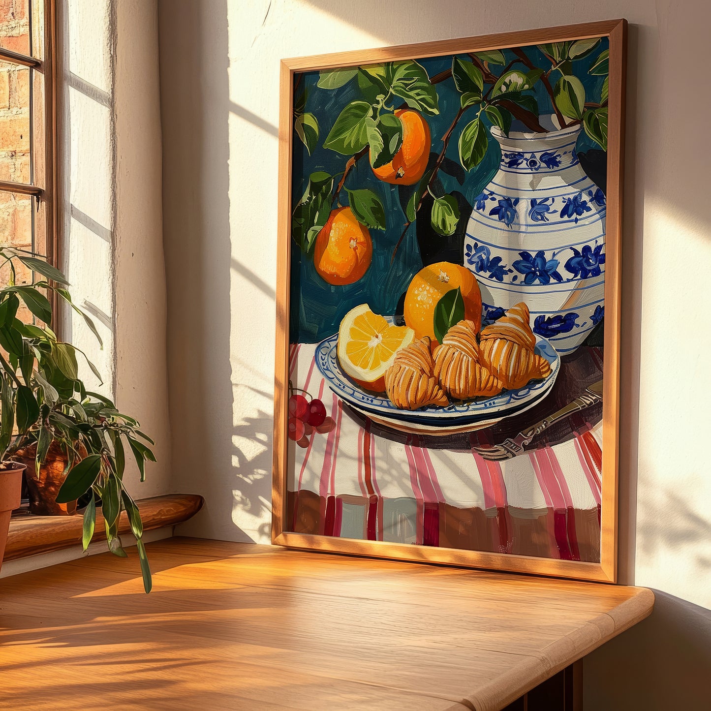 Sfogliatelle – Italian Pastry Dish, Café Poster, clean layout with no caption