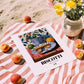 Biscotti – Italian Biscuits Dish, Fine Dining Restaurant Poster, unframed on coastal sand