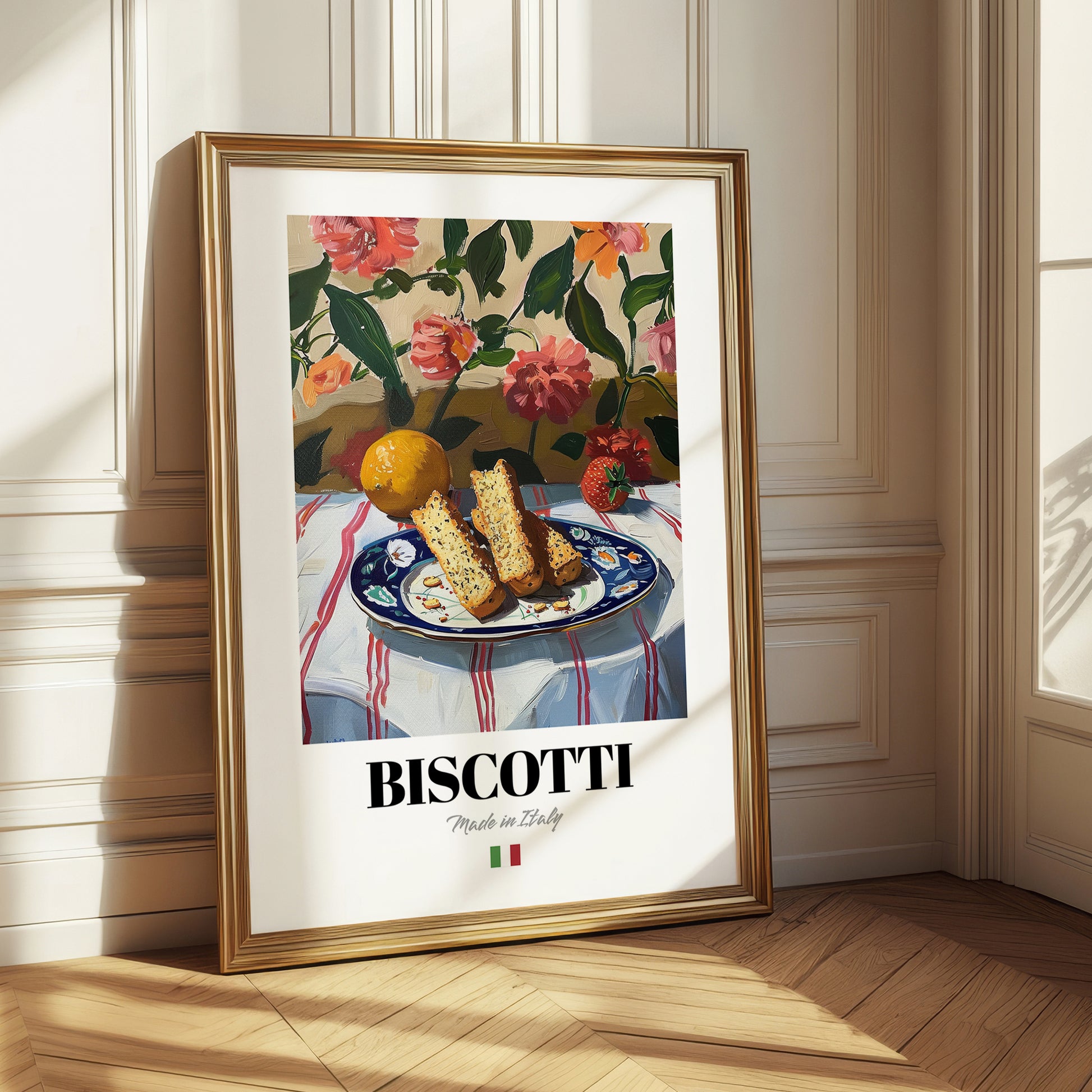 Biscotti – Italian Biscuits Dish, Bistro Poster