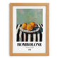 Bombolone – Italian Pastry Dish, Tavern Poster, set in oak frame