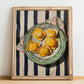 Ravioli – Italian Pasta, Osteria Art, no-text version framed in wood