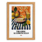 Tiramisu al Limoncello – Italian Dessert Dish, Restaurant Painting, set in oak frame