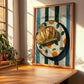 Ciabatta – Italian Bread Dish, Fine Dining Restaurant Illustration, clean layout with no caption
