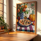 Pizza Siciliana – Italian Pizza, Ristorante Print, clean layout with no caption