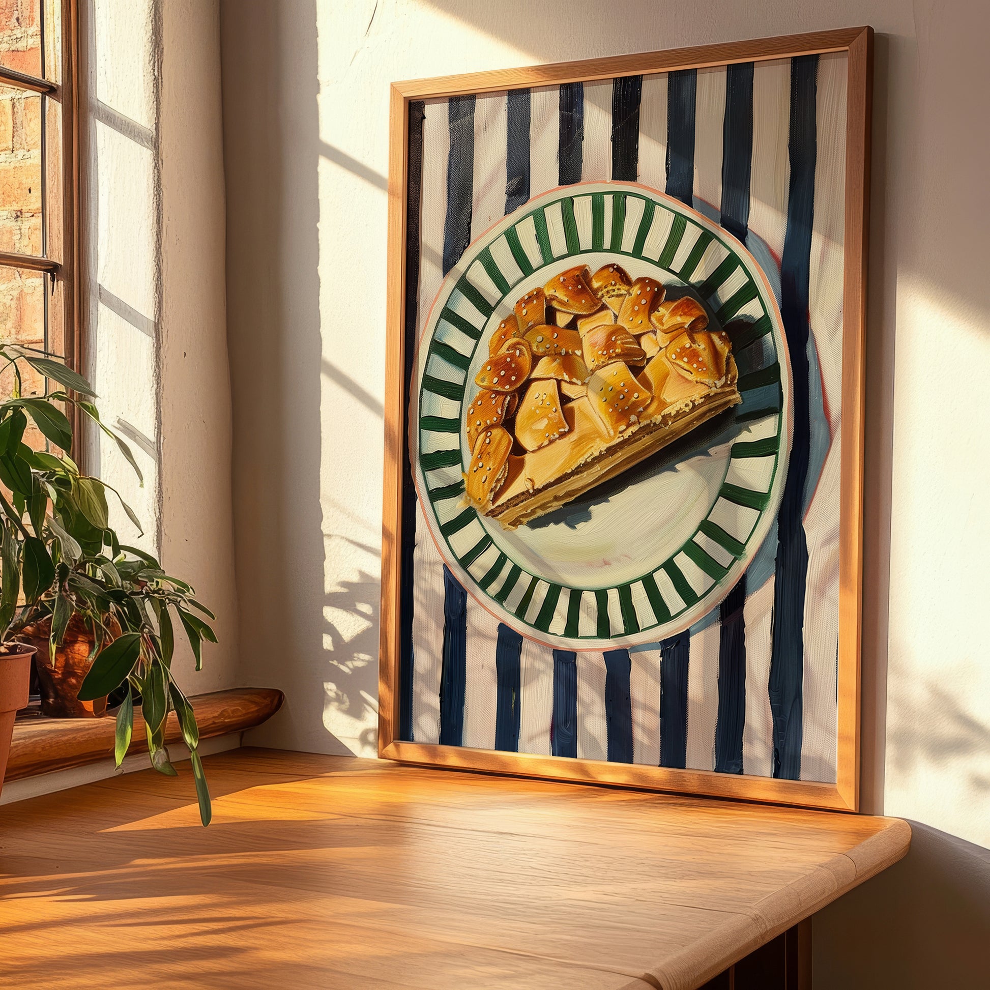 Crostata – Italian Dessert Dish, Café Print, clean layout with no caption